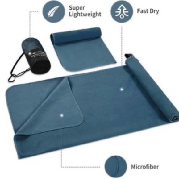 Microfibre Travel Towel - Picture 3 of 3